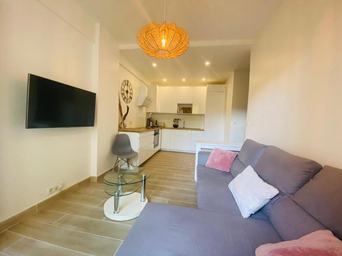 50M Plage / 200M Hippodrome 2 Pieces Jardin Garage Cagnes-sur-Mer Kültér fotó