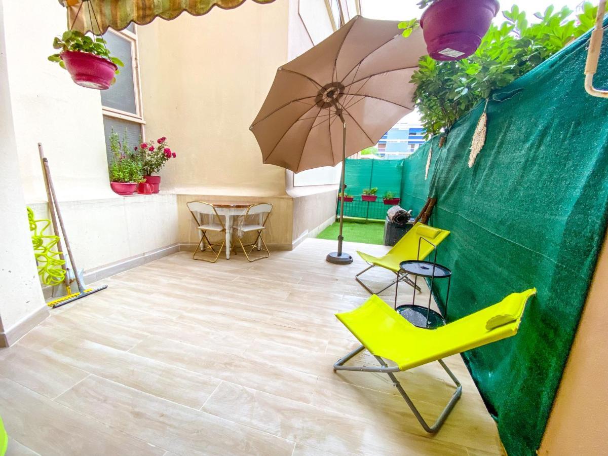 50M Plage / 200M Hippodrome 2 Pieces Jardin Garage Cagnes-sur-Mer Kültér fotó